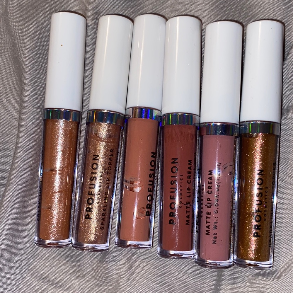 Mini Profusion Liquid Lipsticks & Toppers